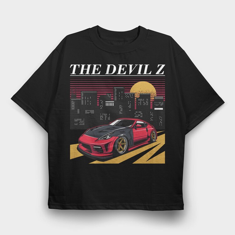 Retro City Racer, Tricou Oversize Barbati (Unisex)