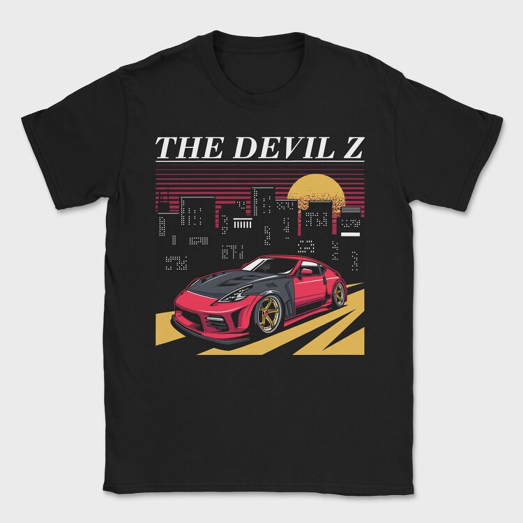 Retro City Racer, Tricou Barbati (Unisex)