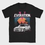 Retro Car Evolution, Tricou Barbati (Unisex)