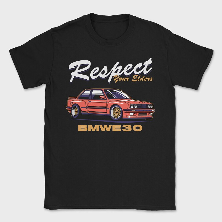 Respect Your Elders, Tricou Barbati (Unisex)