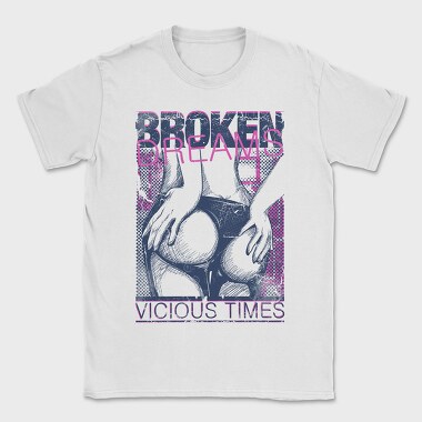 Broken Dreams Times, Tricou Barbati (Unisex)