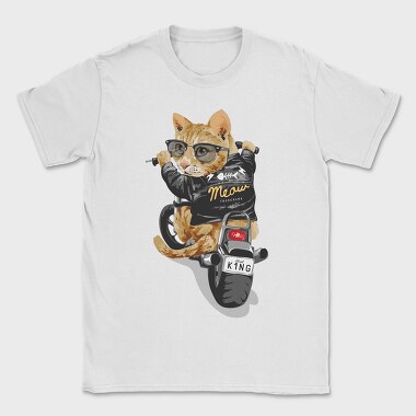 Cat King Meow, Tricou Barbati (Unisex)