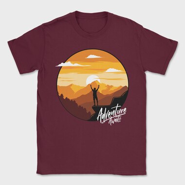 Adventure Summit, Tricou Barbati (Unisex)