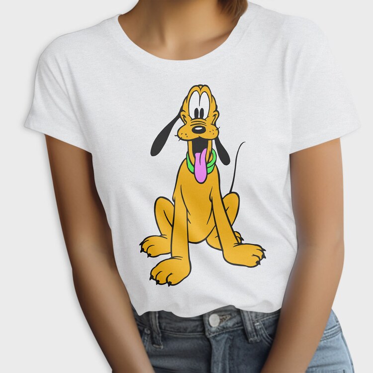 Cartoon Retro Pluto 6, Tricou Femei