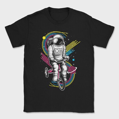 Astronaut Bike Ride, Tricou Barbati (Unisex)
