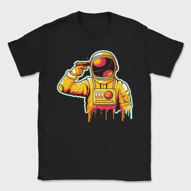 Astronaut Gunner, Tricou Barbati (Unisex)