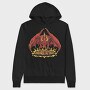 Dragon Creature With Fire Savage Attack, Hanorac Oversize Barbati (Unisex)