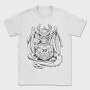 Dragon Creature With Rpg Dice Dungeons, Tricou Barbati (Unisex)