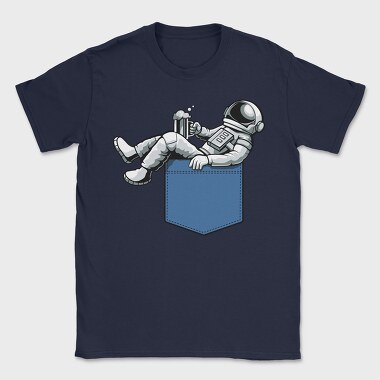 Astronaut Pocket Beer, Tricou Barbati (Unisex)
