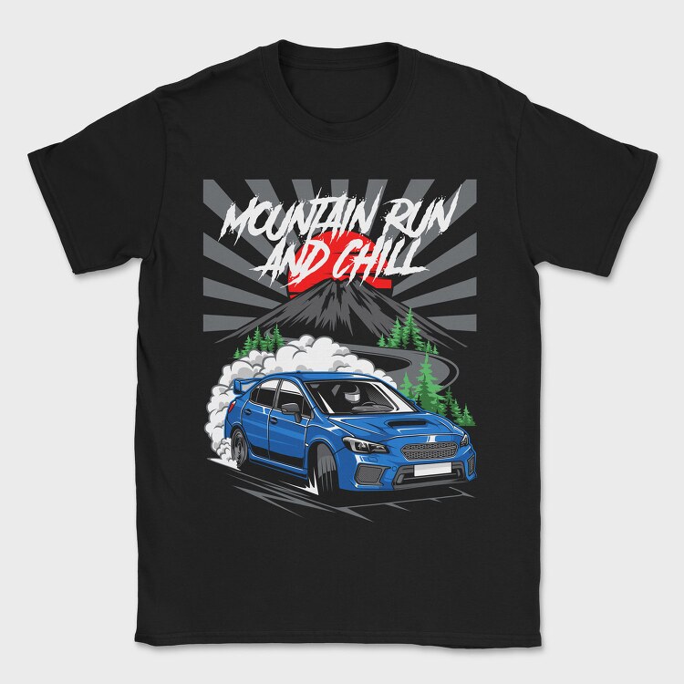 Mountain Drift, Tricou Barbati (Unisex)