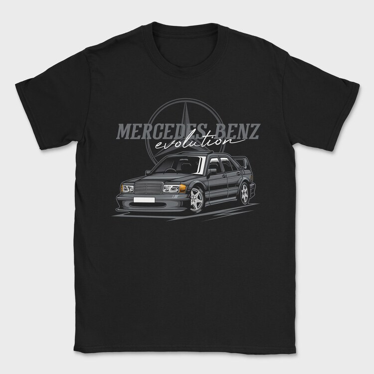 Mercedes Benz Wagon, Tricou Barbati (Unisex)