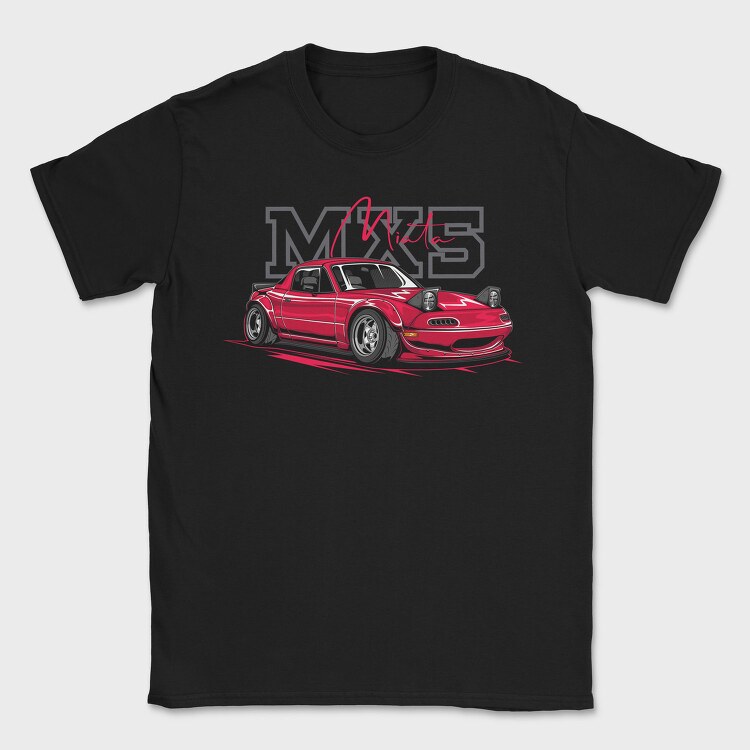Mazda Mx5 Miata, Tricou Barbati (Unisex)
