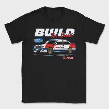 Marlboro Speed, Tricou Barbati (Unisex)