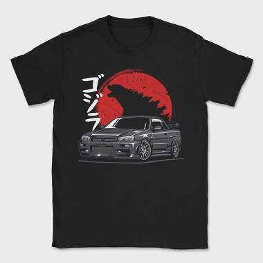 Jdm Wolf Howl, Tricou Barbati (Unisex)