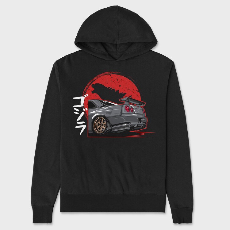 Jdm Rocket, Hanorac Oversize Barbati (Unisex)