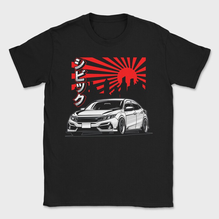 Jdm City Rush, Tricou Barbati (Unisex)