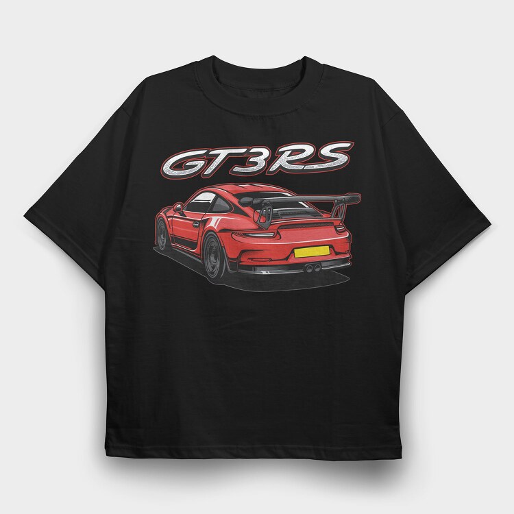 Gt3Rs Race Car, Tricou Oversize Barbati (Unisex)