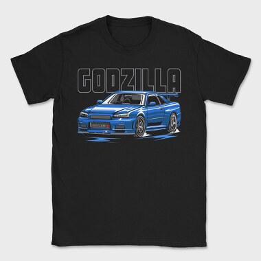 Godzilla Nismo R34, Tricou Barbati (Unisex)
