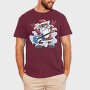 Santa Claus Rocker, Tricou Barbati (Unisex)