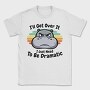 Dramatic Hippo, Tricou Barbati (Unisex)