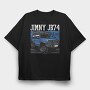 Blue Defender Adventure, Tricou Oversize Barbati (Unisex)