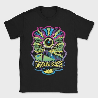 Dream Days Psychedelic Eye Forest, Tricou Barbati (Unisex)