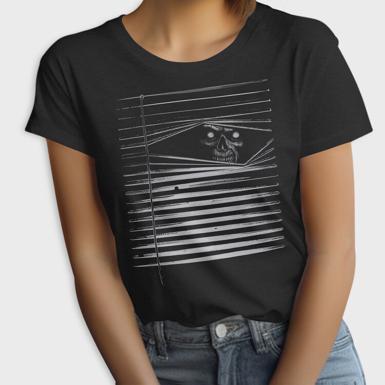 Peeking Zombie, Tricou Femei