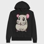 Chinchilla, Hanorac Oversize Barbati (Unisex)