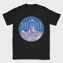 Dreamer Word And Mountains, Tricou Barbati (Unisex)