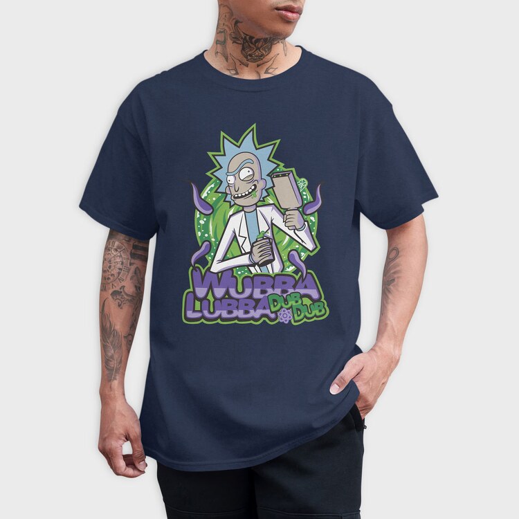 Rick and Morty 55, Tricou Barbati (Unisex)