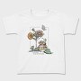 Drink And Flowers Spring Sunny Days, Tricou Copii