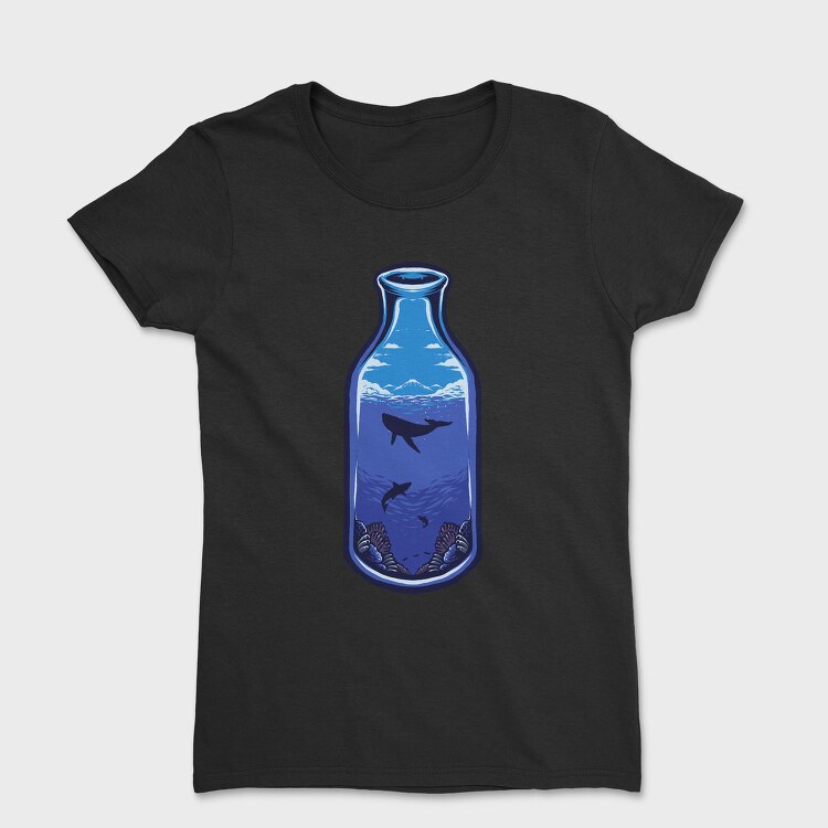 Whale In A Bottle, Tricou Femei