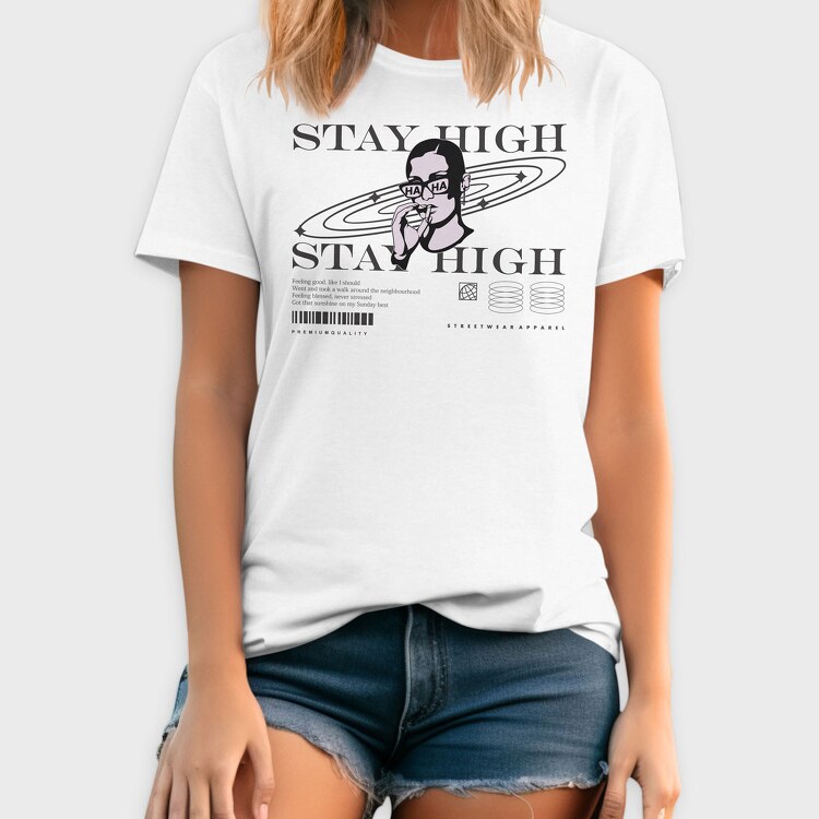 Stay High 1, Tricou Barbati (Unisex)