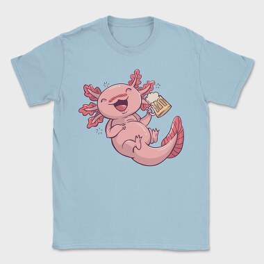 Drunk Axolotl Beer, Tricou Barbati (Unisex)