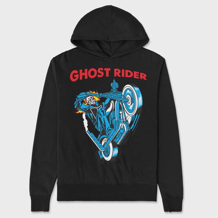 Ghost Rider 10, Hanorac Oversize Barbati (Unisex)