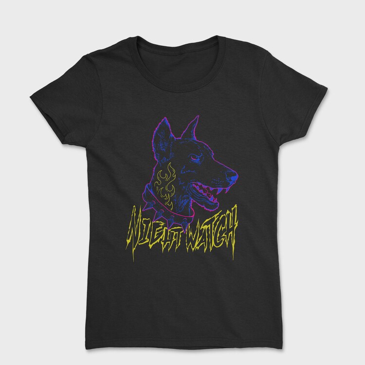 Wolf Howl Night Watch, Tricou Femei