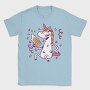 Drunk Unicorn With Beer Bachelor, Tricou Barbati (Unisex)