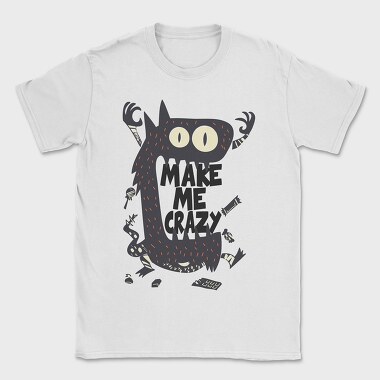 Crazy Cat Candy, Tricou Barbati (Unisex)