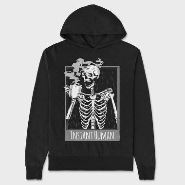 Instant Human Smoke, Hanorac Oversize Barbati (Unisex)