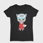 Troublemaker Cat Hoodie, Tricou Femei