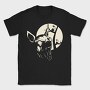 Wolf Howl Moon Cat, Tricou Barbati (Unisex)