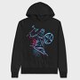 Viking Warrior Strike, Hanorac Oversize Barbati (Unisex)