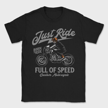 Just Ride Speed, Tricou Barbati (Unisex)