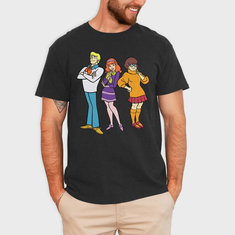 Cartoon Retro Scooby Doo 1, Tricou Barbati (Unisex)