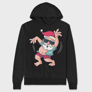 Santa Dancing, Hanorac Oversize Barbati (Unisex)