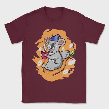 Koala Coffee Break, Tricou Barbati (Unisex)