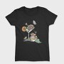 Drink And Flowers Spring Sunny Days, Tricou Femei