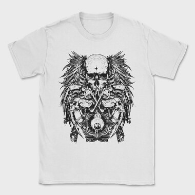 Skull Wings Guns, Tricou Barbati (Unisex)