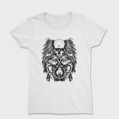 Skull Wings Guns, Tricou Femei
