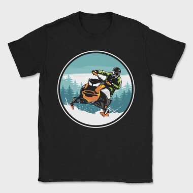 Snowrider Adventure, Tricou Barbati (Unisex)